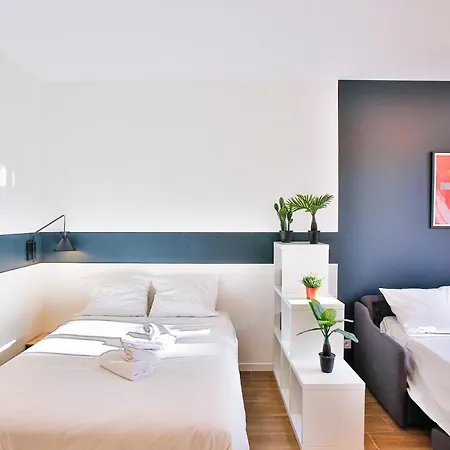 La Cle Clim, Balcon, Proche Gare Et Port Apartamento *